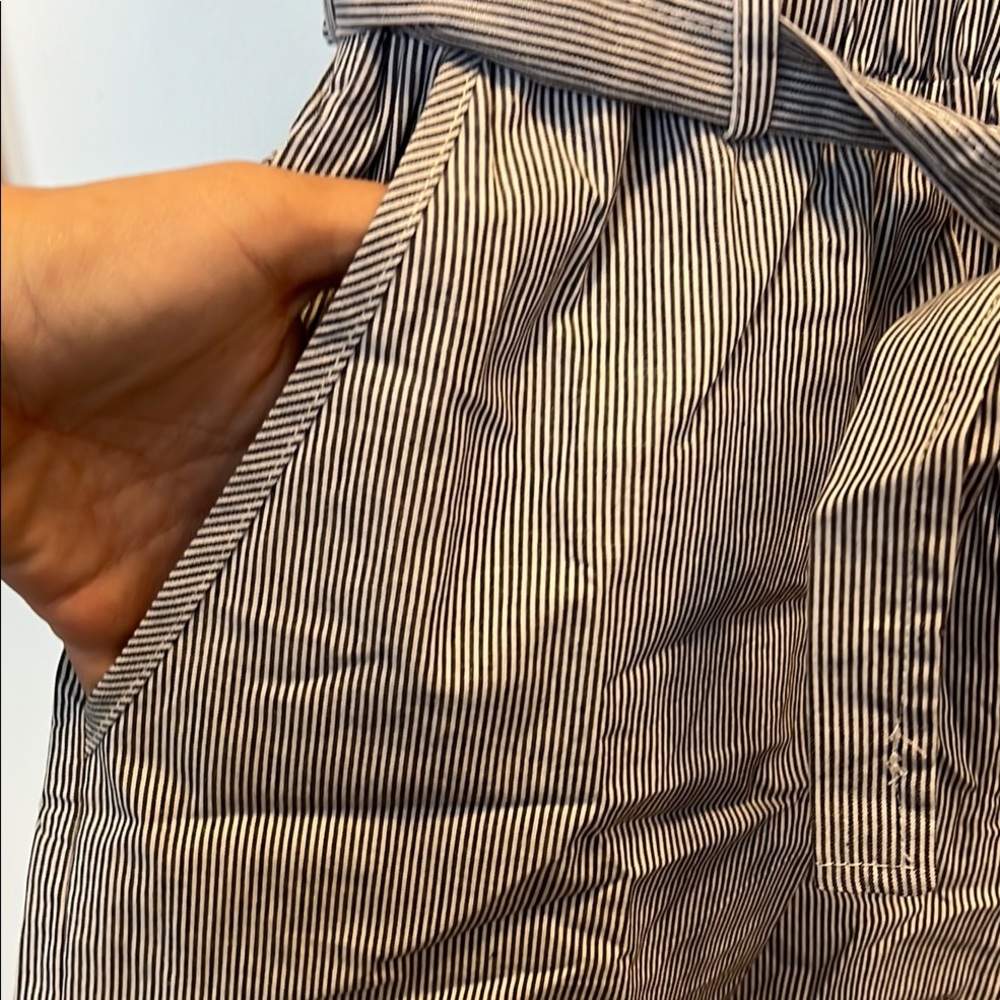 Gray Button-Up Romper - Picture 3 of 13